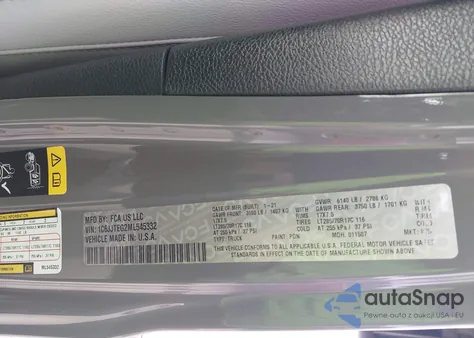 2021 Jeep Gladiator Mojave 4X4 z USA, uszkodzony, nr VIN 1C6JJTEG2ML545332